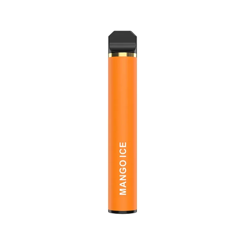 3,6 V Spannung 1500 mAh Einweg-Vape-E-Zigarette Mango-Eis-Geschmack