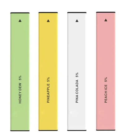 Aluminum Mini Electronic Cigarette Disposable Vape Pen Non-Refillable Cartridge 1.2ml