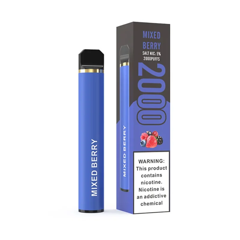 Mint Disposable Vape Stick Device 2000 Puffs 50mg Nicotine Salt