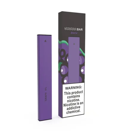 Non Refillable Vape Pod Devices Disposable Mini E-Cigarette Aluminum Tube Multi-flavors