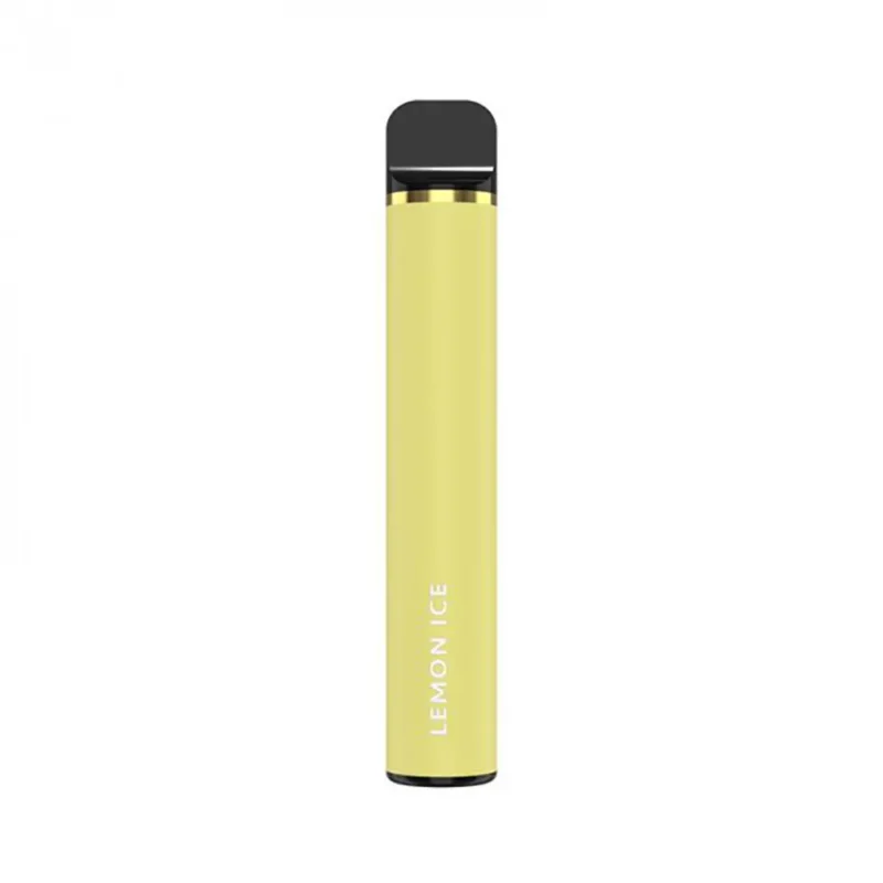 Yellow Lemon Ice Disposable Vape Pod Device 1200mAh