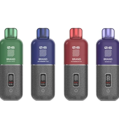 12ml Capacity Disposable Vape 0.9Ω Resistance 550mAh Rechargeable Battery