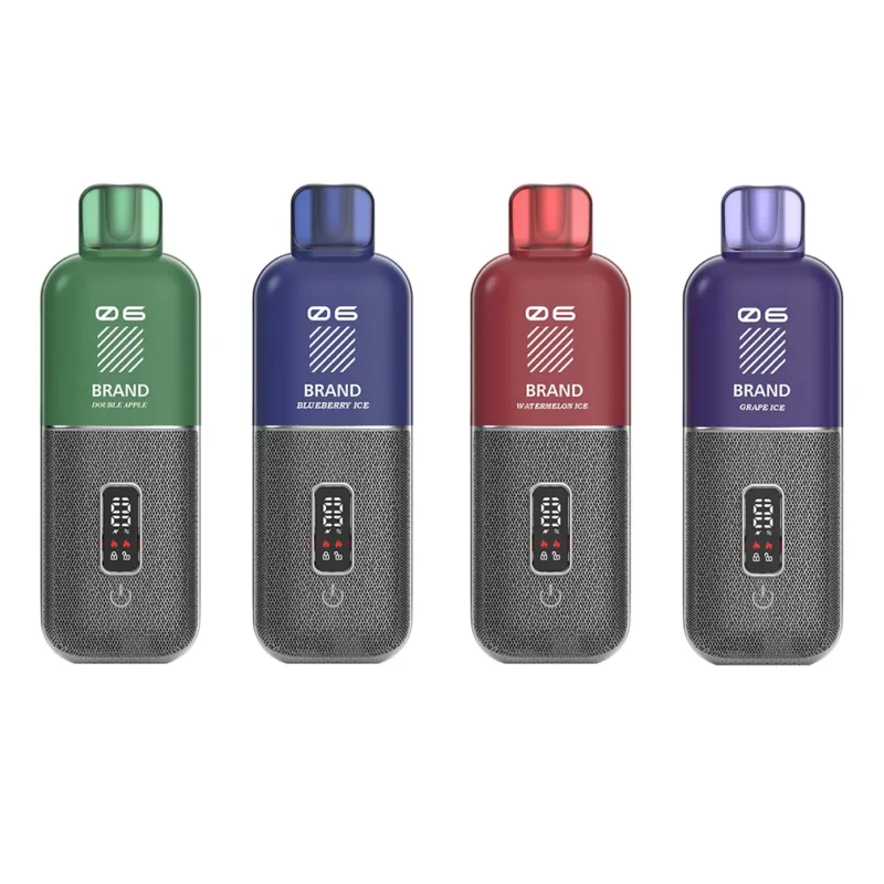 12ml Capacity Disposable Vape 0.9Ω Resistance 550mAh Rechargeable Battery