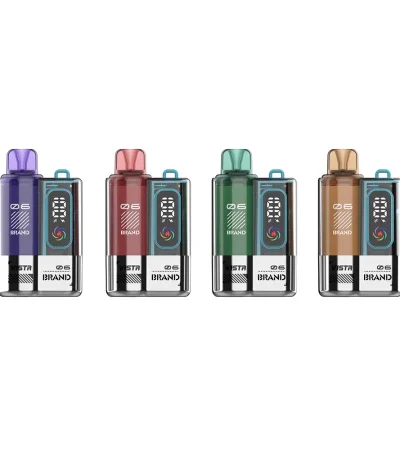 12ml Compact Disposable Vape 850mAh Mesh Coil 0.9Ω Resistance Adjustable Airflow