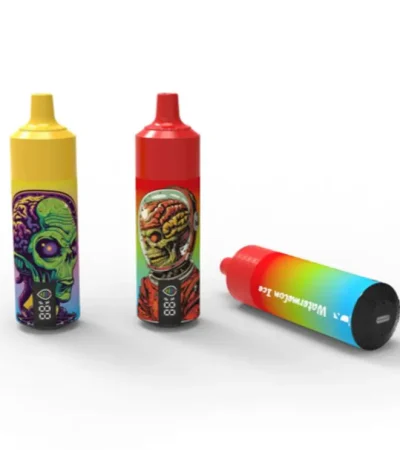 Bastão descartável para vaporizador de longa duração de 13 ml, bateria de 600 mAh, bobina de malha de 1,2 Ω com visor