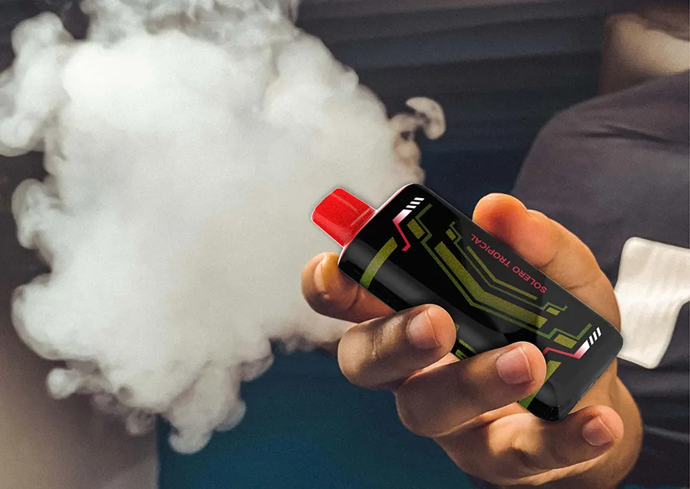 20ml E-liquid Premium Rechargeable Disposable Vape 20000 Puffs 800mAh Dual Mesh Coil with LED Display Screen