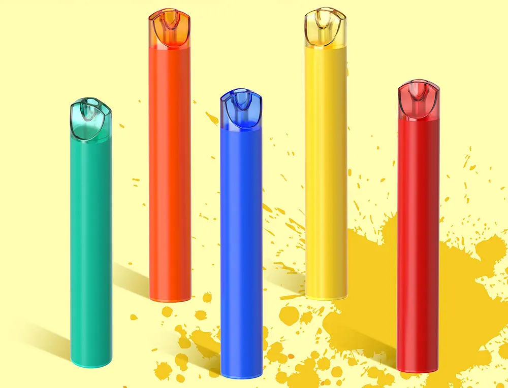 Compact 2ml Disposable E-cigarette Vape Stick 17mg Nicotine 400mAh Battery 600 Puffs Smooth Vapor