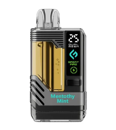 Crystal Clear Disposable Vape Device 18ml E-Liquid 700mAh Battery RGB Indicator Adjustable Power & Airflow