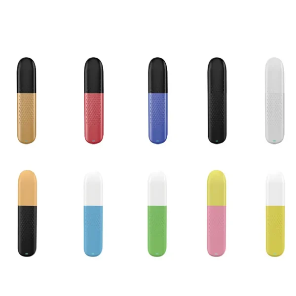 EU TPD Compliant 2ml Rechargeable Vape 600 Puffs 17mgml Nicotine 380mAh with Charging Protection
