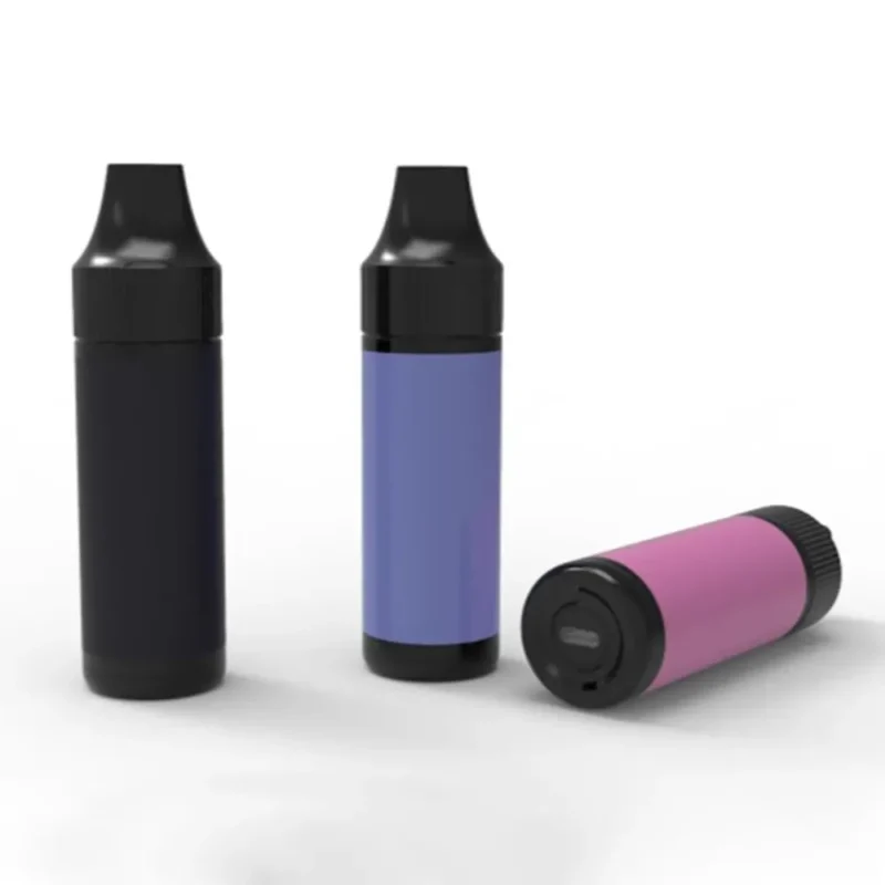 High-Capacity 12ml E-liquid Disposable Vape Stick 600mAh Rechargeable Battery with Customizable Sticker