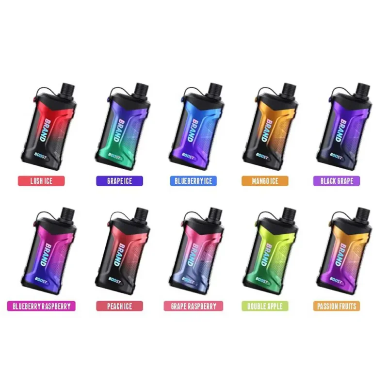 Large Capacity 20ml Prefilled Disposable Vape Dual Mesh Coil 850mAh Rechargeable Color Display