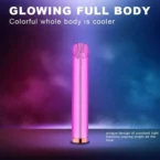 RGB Light Glowing Full Body Colorful Disposable Vape OEM / ODM Factory