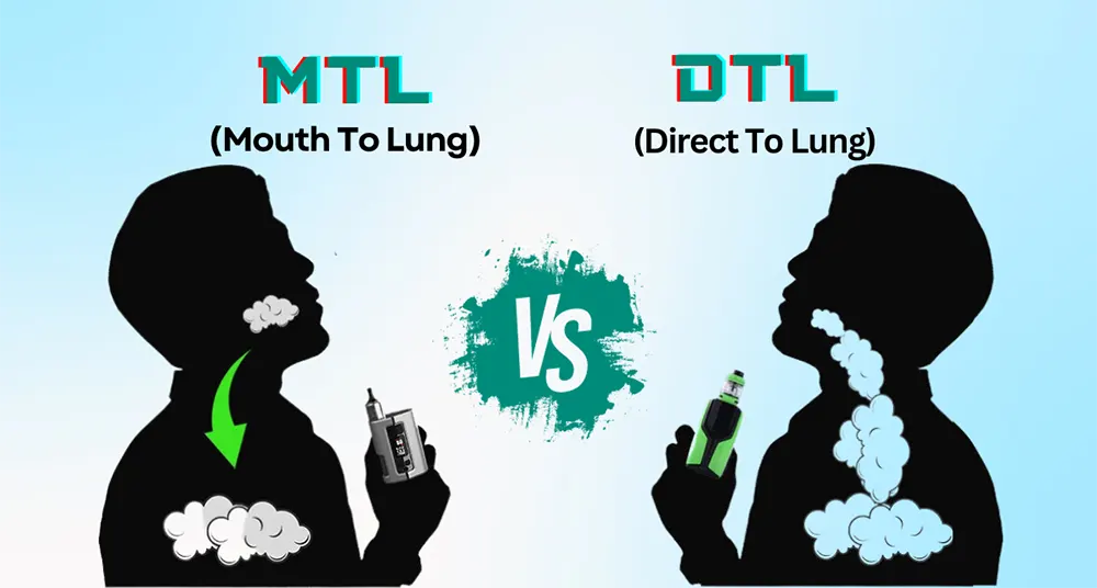 MTL vs. DTL: Choosing the Right Vaping Style for You