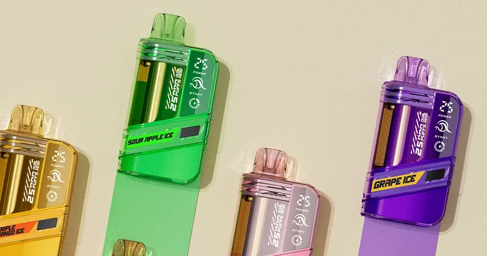 Meet the Crystal Dual Coil Disposable Vape