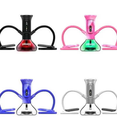 Modern Digital Hookah with Dual Hookah Sticks Plug-and-Play Max Vapor Output