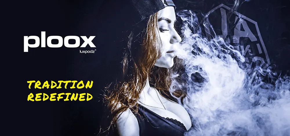 Modern Digital Hookah with Dual Hookah Sticks Plug-and-Play Max Vapor Output