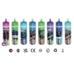Ultra High-Capacity 22000 Puff Disposable Vape Massive 20ML E-Liquid Rechargeable 650mAh Battery