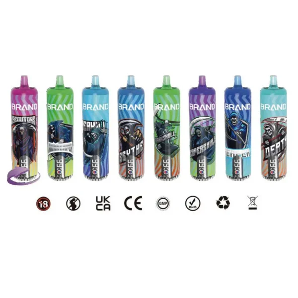 Ultra High-Capacity 22000 Puff Disposable Vape Massive 20ML E-Liquid Rechargeable 650mAh Battery