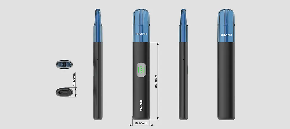   TPD-совместимое устройство Vape POD 24 г сверхлегкая светодиодная лента 380 мАч аккумулятор  