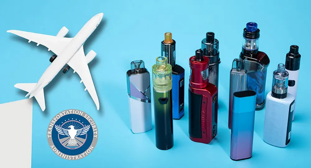 旅行时使用电子烟：TSA 规则和设备尺寸提示
