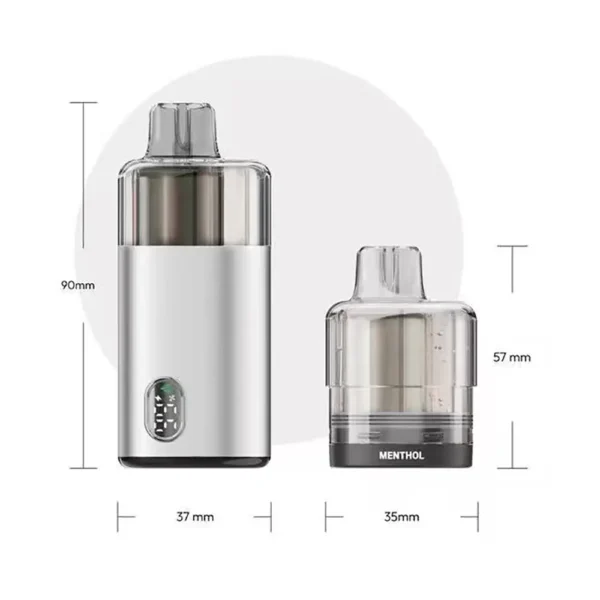 TPD準拠 10000パフ Vape、2+10mlデュアルポッド、650mAhバッテリー付き