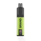 Vaporizador compatible con TPD, 6000 inhalaciones, tanque doble de 2+10 ml, batería de 850 mAh, 20 mg de nicotina