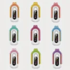 16ml High-Capacity Disposable Vape Featuring Two Transparent Oil Tanks and Display