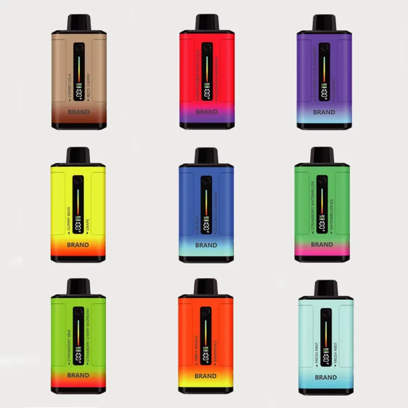 30,000-Puff Disposable Vape with Dual Coil and Modular 2+20ml E-Liquid