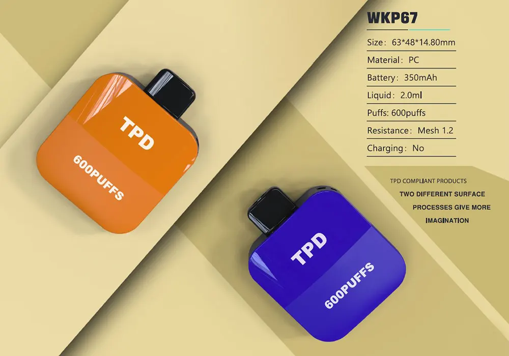   2ml Compact Vape Lightweight Travel Design TPD Compliant Private Labe OEM Wholesale Supplier  