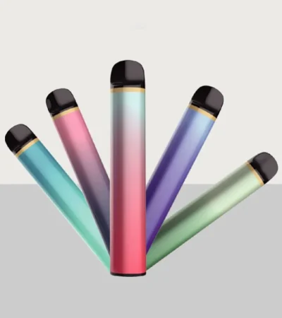 Compact 5ML Disposable Vape 3000 Puffs 850mAh Stainless Steel Metal Body Smooth Gradient Color Finish