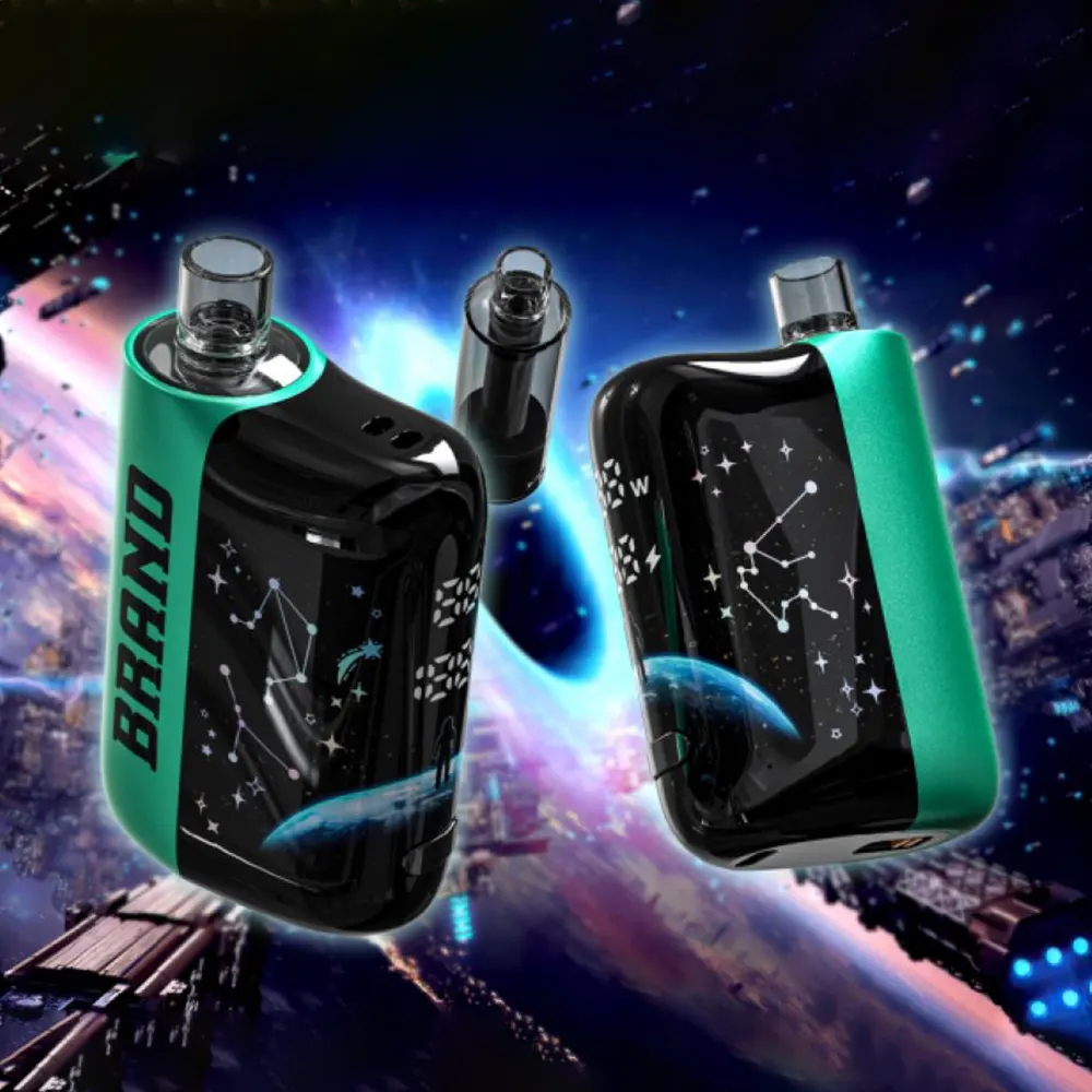 Compact 8.5ML Disposable Vape Device 750mAh Battery Mesh Coil Zodiac Constellation Starry Design (2) Compact 8.5ML Disposable Vape Device 750mAh Battery Mesh Coil Zodiac Constellation Starry Design