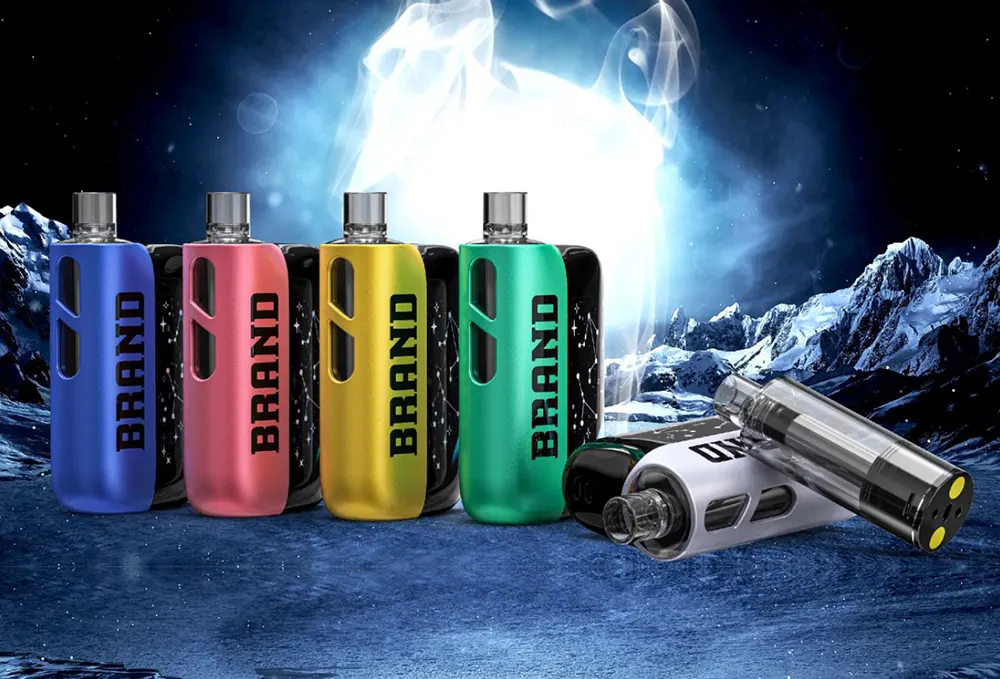  Compact 8.5ML Disposable Vape Device 750mAh Battery Mesh Coil Zodiac Constellation Starry Design  