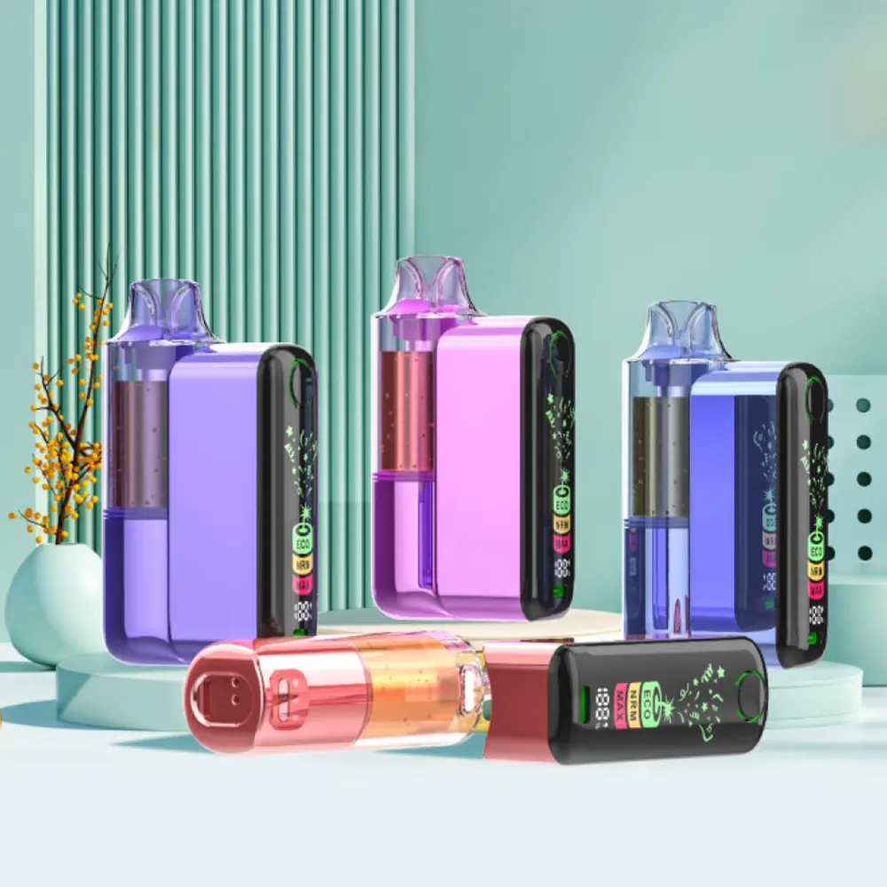 Dual Battery Power Bank Vape Device 18ML 200mAh Pod + 900mAh Charging Case Dual Mesh Coil Smart Screen (1) Dual Battery Power Bank Vape Device 18ML 200mAh Pod + 900mAh Charging Case Dual Mesh Coil Smart Screen