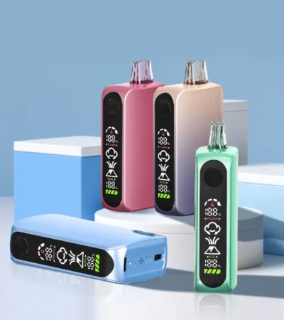 Durable 18ML Vape Device 1100mAh Battery Mesh Coil Leak-Resistant Design USB-C Rechargeable