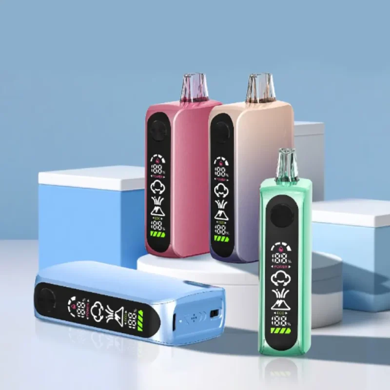 Durable 18ML Vape Device 1100mAh Battery Mesh Coil Leak-Resistant Design USB-C Rechargeable