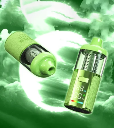 High Performance 23ML Large Disposable Vape 1000mAh Mesh Coil Enhanced Flavor Leather Grain Exterior