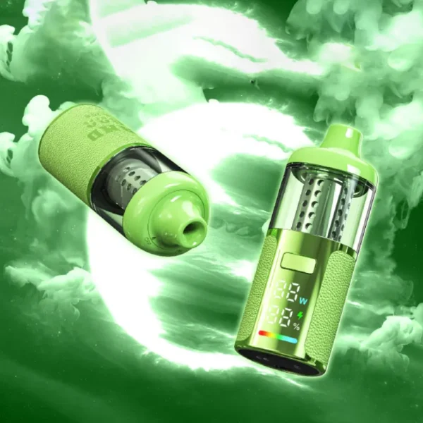 High Performance 23ML Large Disposable Vape 1000mAh Mesh Coil Enhanced Flavor Leather Grain Exterior