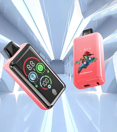 Premium 13ML+6ML Dual Tank Smart Vape System 850mAh Full Screen Monitoring Fingerprint Lock Adjustable Power