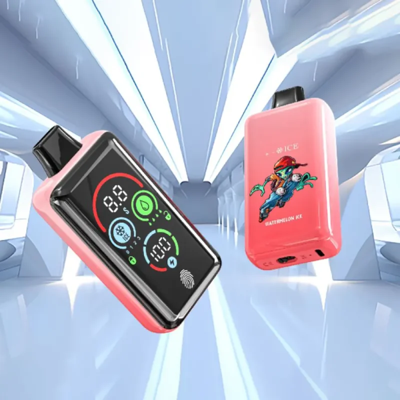 Premium 13ML+6ML Dual Tank Smart Vape System 850mAh Full Screen Monitoring Fingerprint Lock Adjustable Power