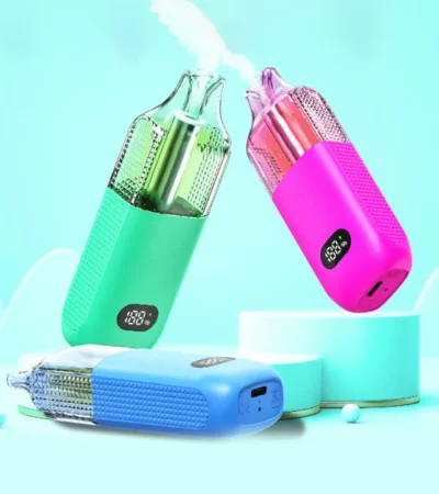 Slim 15ML Vape Device 750mAh Battery Leak-Resistant Transparent Oil Tank