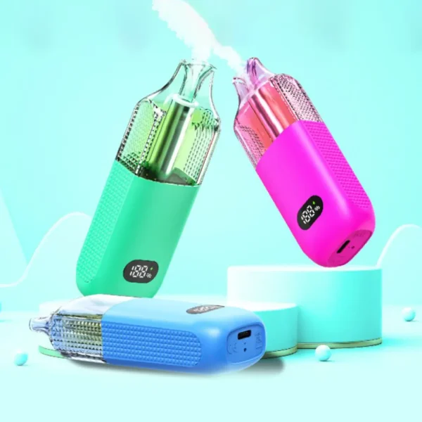 Slim 15ML Vape Device 750mAh Battery Leak-Resistant Transparent Oil Tank