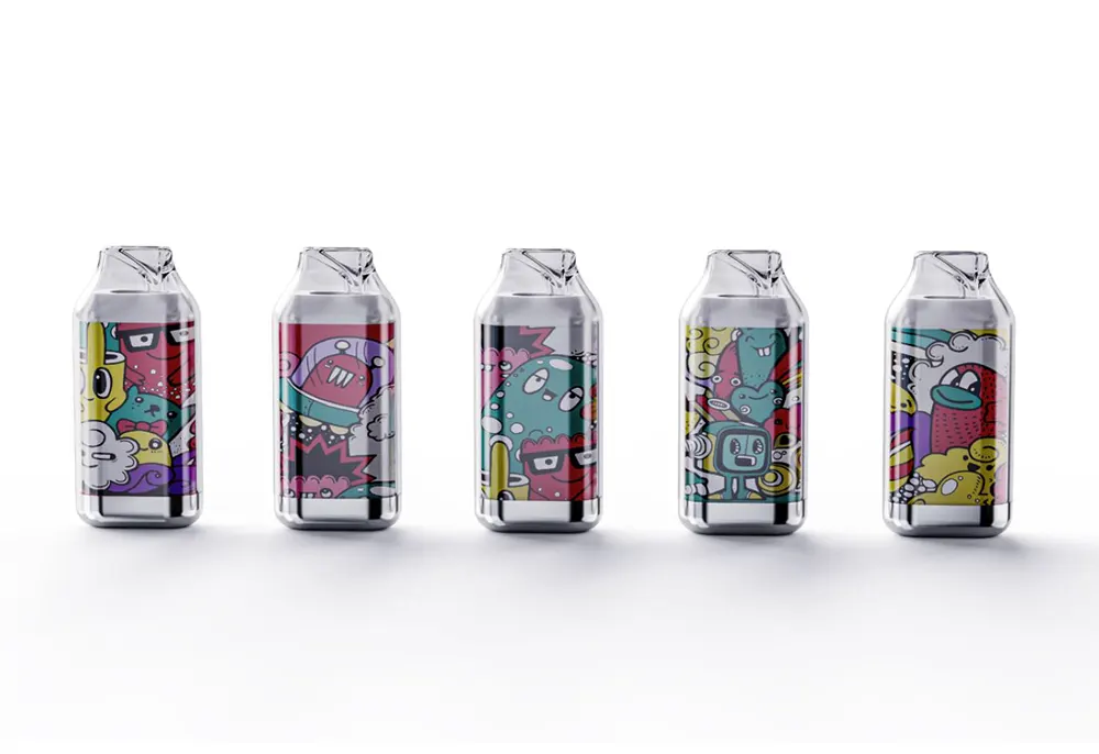   Trendy Graffiti Art 2ml Mini Vape Pen – Compact 400mAh OEM Disposable Vape  